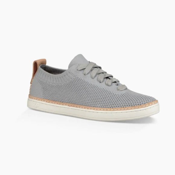UGG Sidney Grey/Olive Knitted Trainers Sneakers - Picture 13 of 13